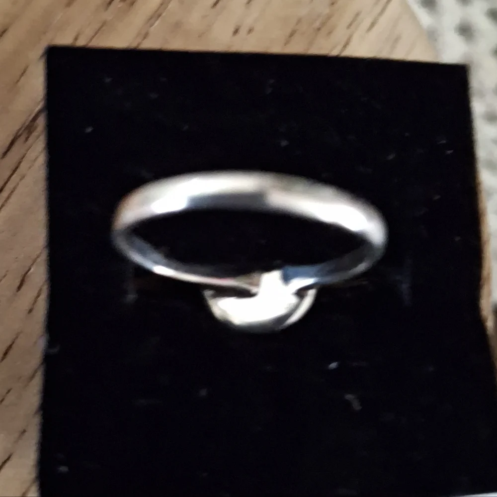 Ring Wild Horse Natural Stone Sterling Silver Size 7